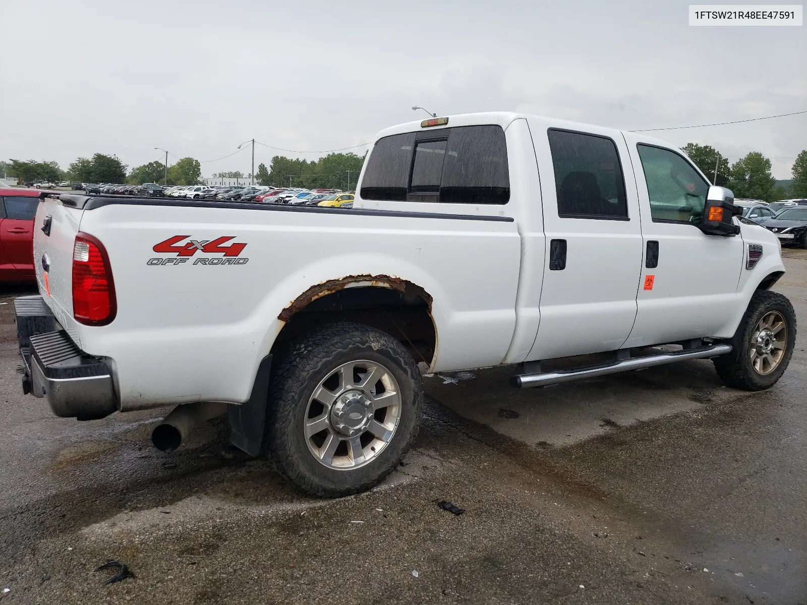 2008 Ford F250 Super Duty VIN: 1FTSW21R48EE47591 Lot: 65706504