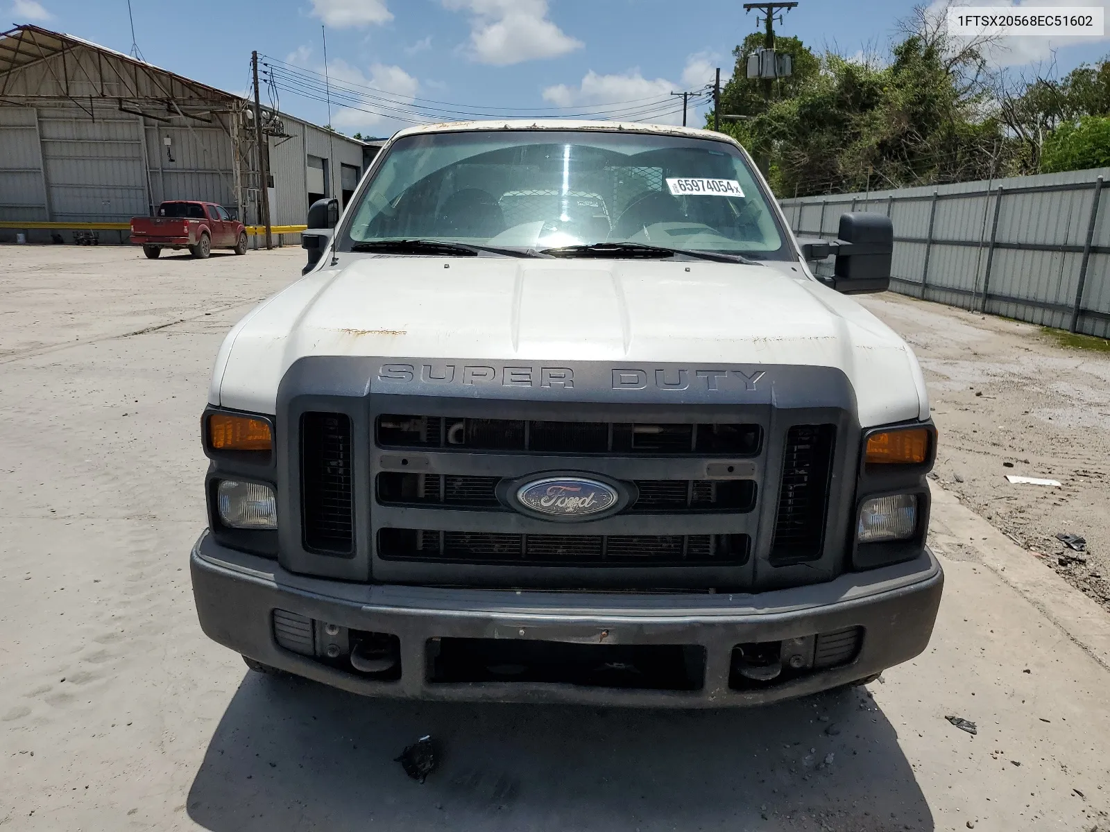 2008 Ford F250 Super Duty VIN: 1FTSX20568EC51602 Lot: 65974054