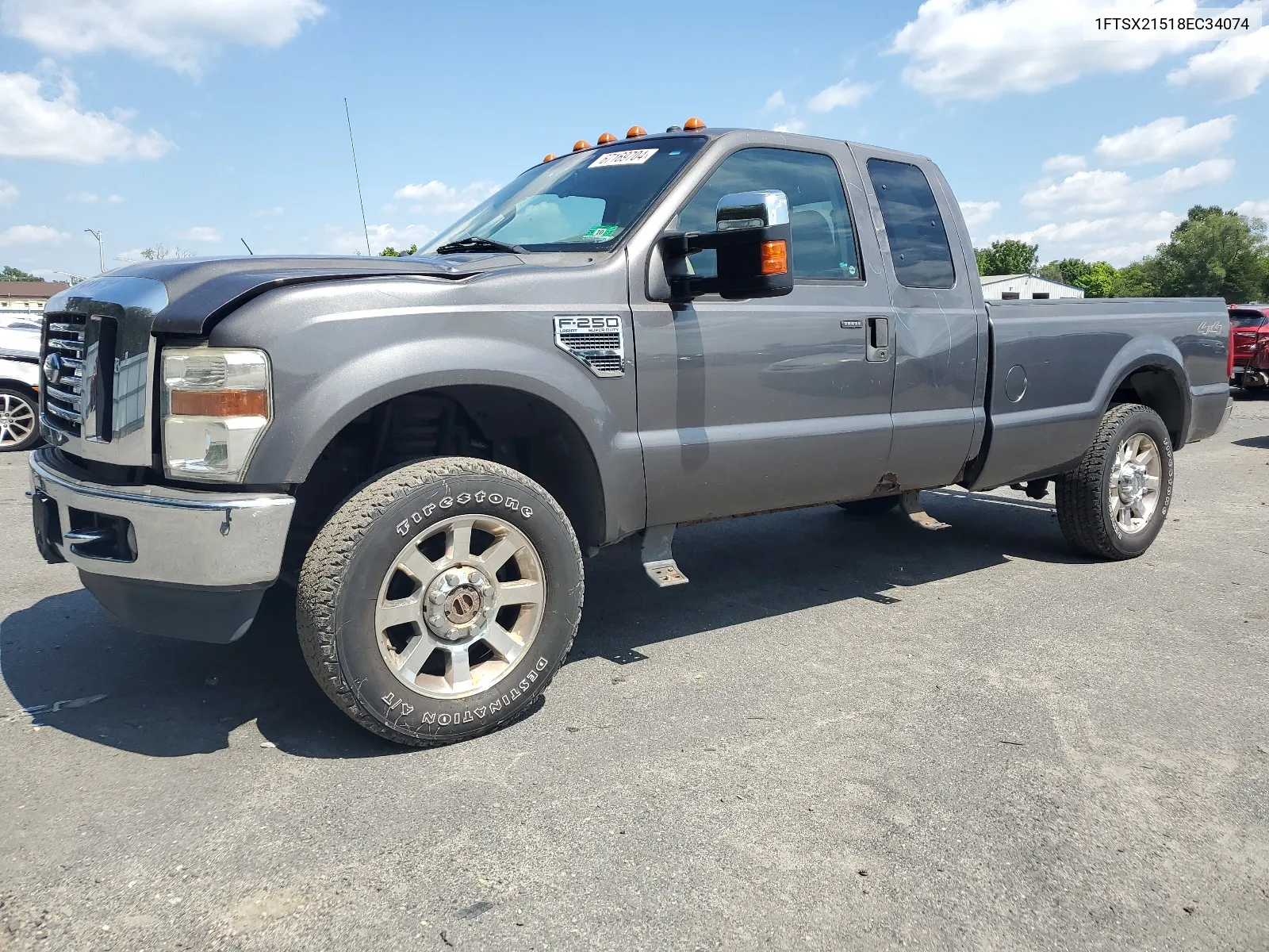 2008 Ford F250 Super Duty VIN: 1FTSX21518EC34074 Lot: 67169704