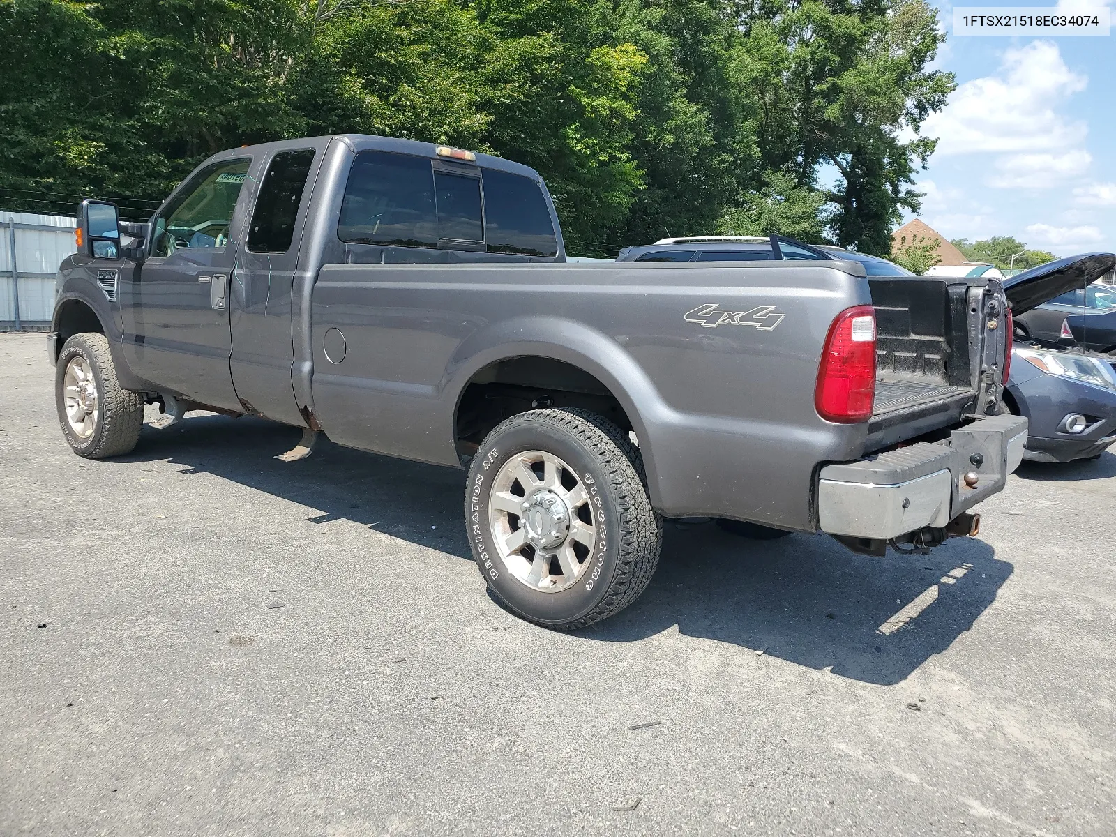 2008 Ford F250 Super Duty VIN: 1FTSX21518EC34074 Lot: 67169704