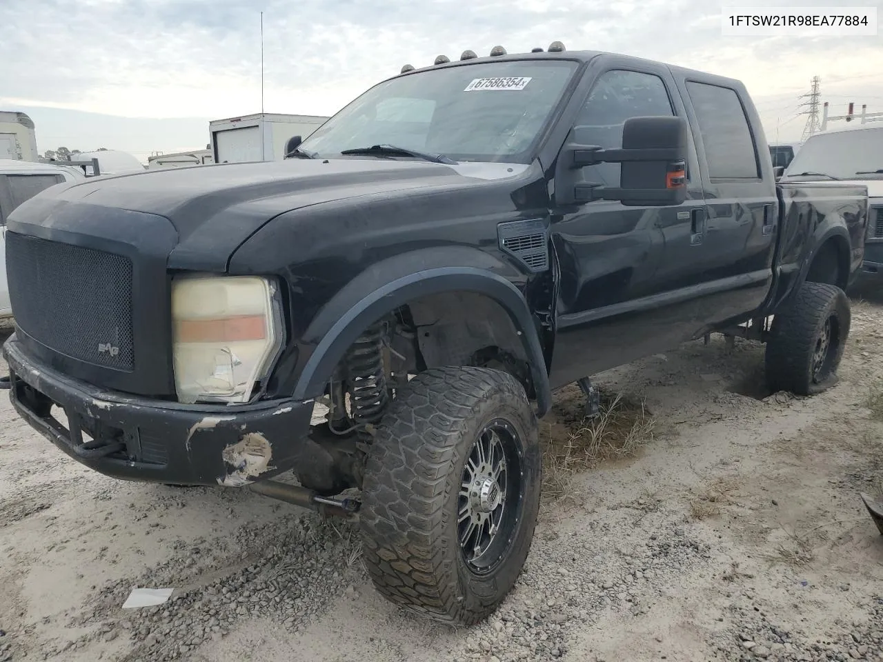 2008 Ford F250 Super Duty VIN: 1FTSW21R98EA77884 Lot: 67586354