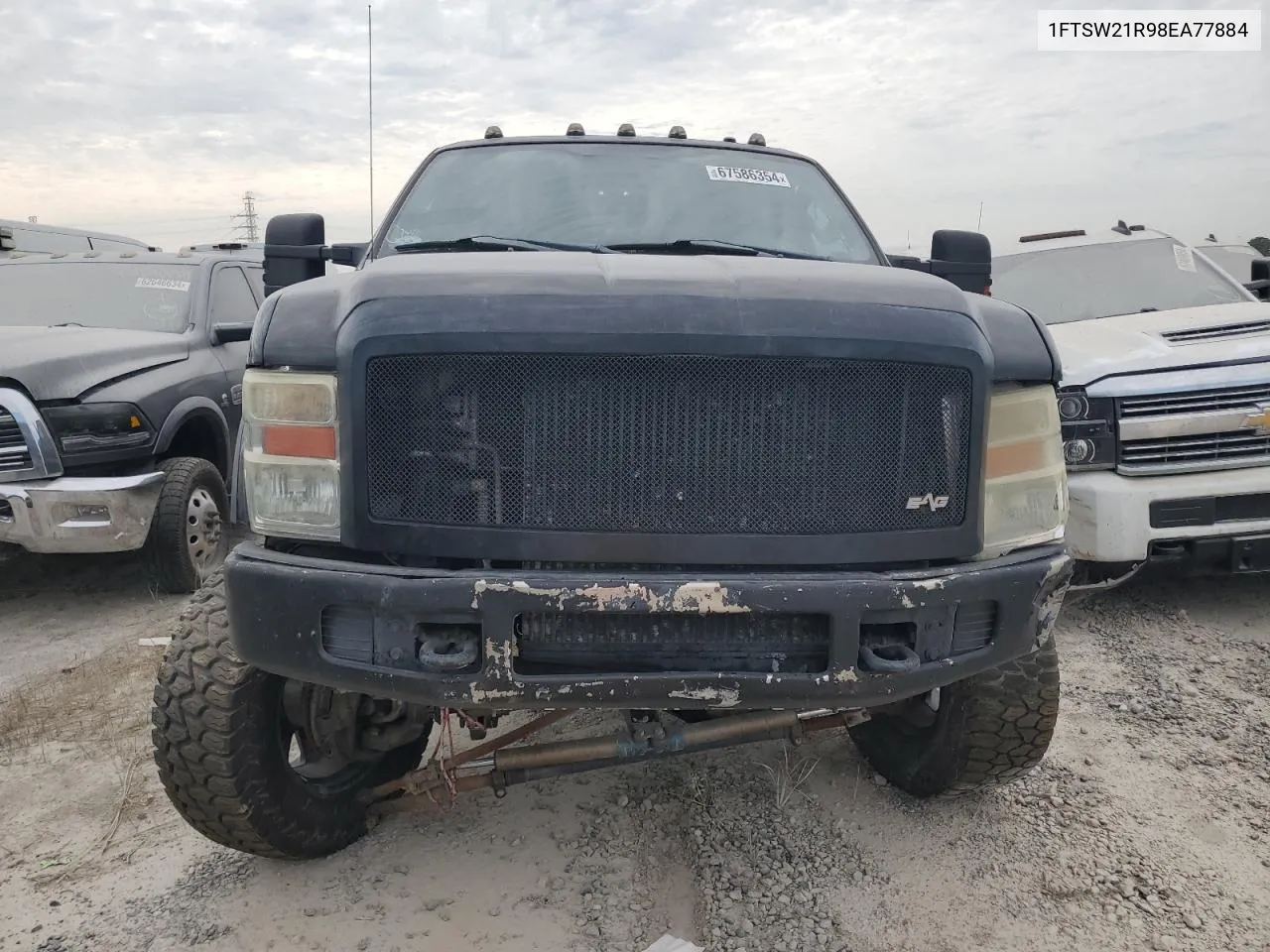 2008 Ford F250 Super Duty VIN: 1FTSW21R98EA77884 Lot: 67586354