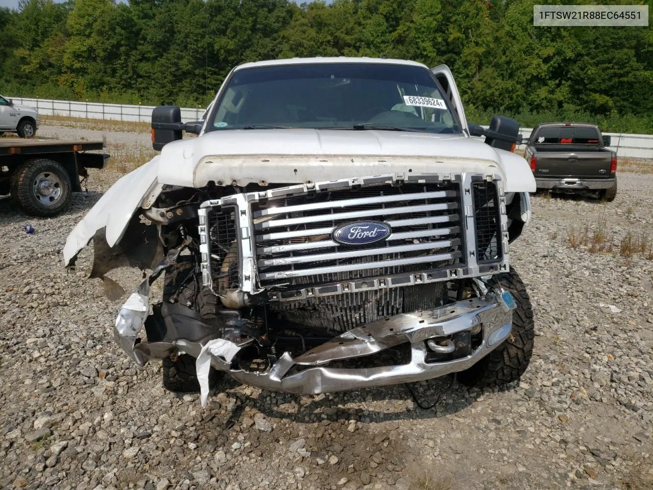 1FTSW21R88EC64551 2008 Ford F250 Super Duty