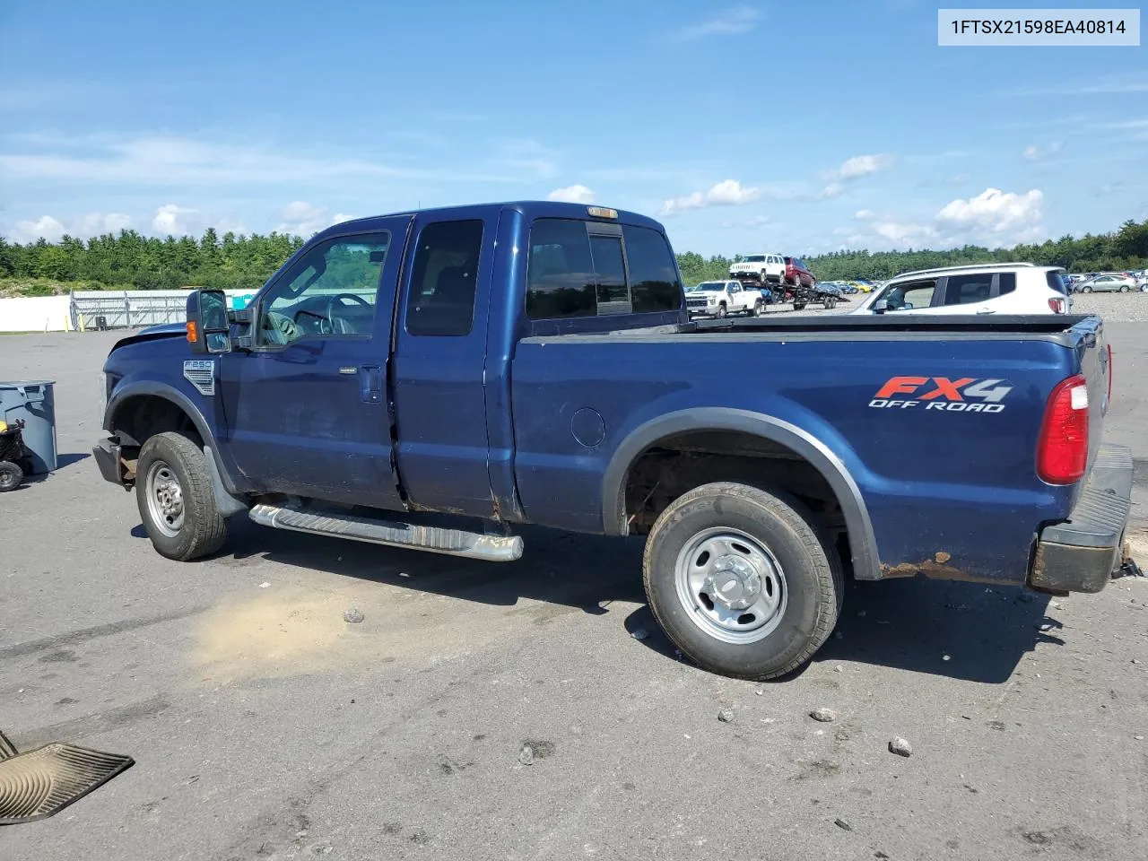 1FTSX21598EA40814 2008 Ford F250 Super Duty