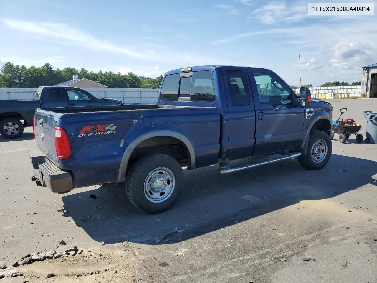 2008 Ford F250 Super Duty VIN: 1FTSX21598EA40814 Lot: 68596744