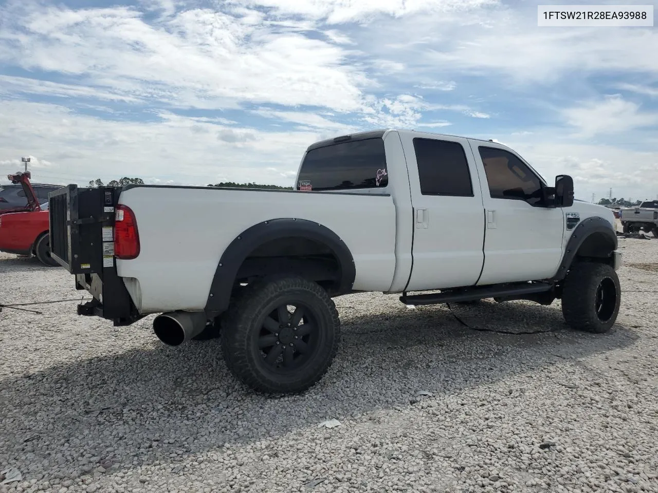 2008 Ford F250 Super Duty VIN: 1FTSW21R28EA93988 Lot: 69105024