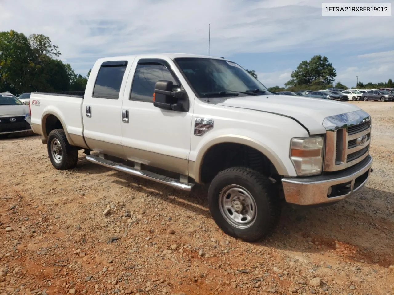 2008 Ford F250 Super Duty VIN: 1FTSW21RX8EB19012 Lot: 69202264