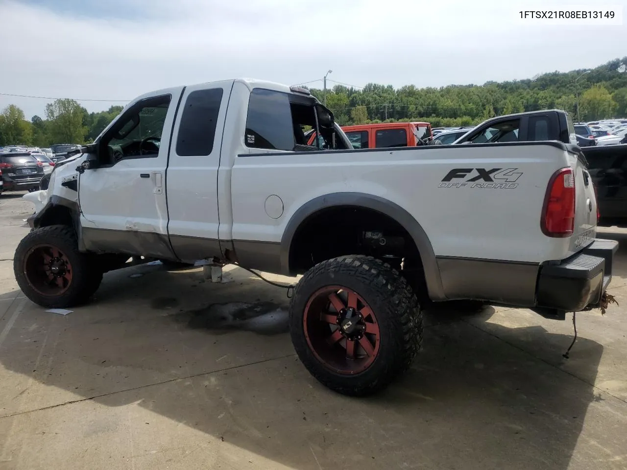 2008 Ford F250 Super Duty VIN: 1FTSX21R08EB13149 Lot: 69828134