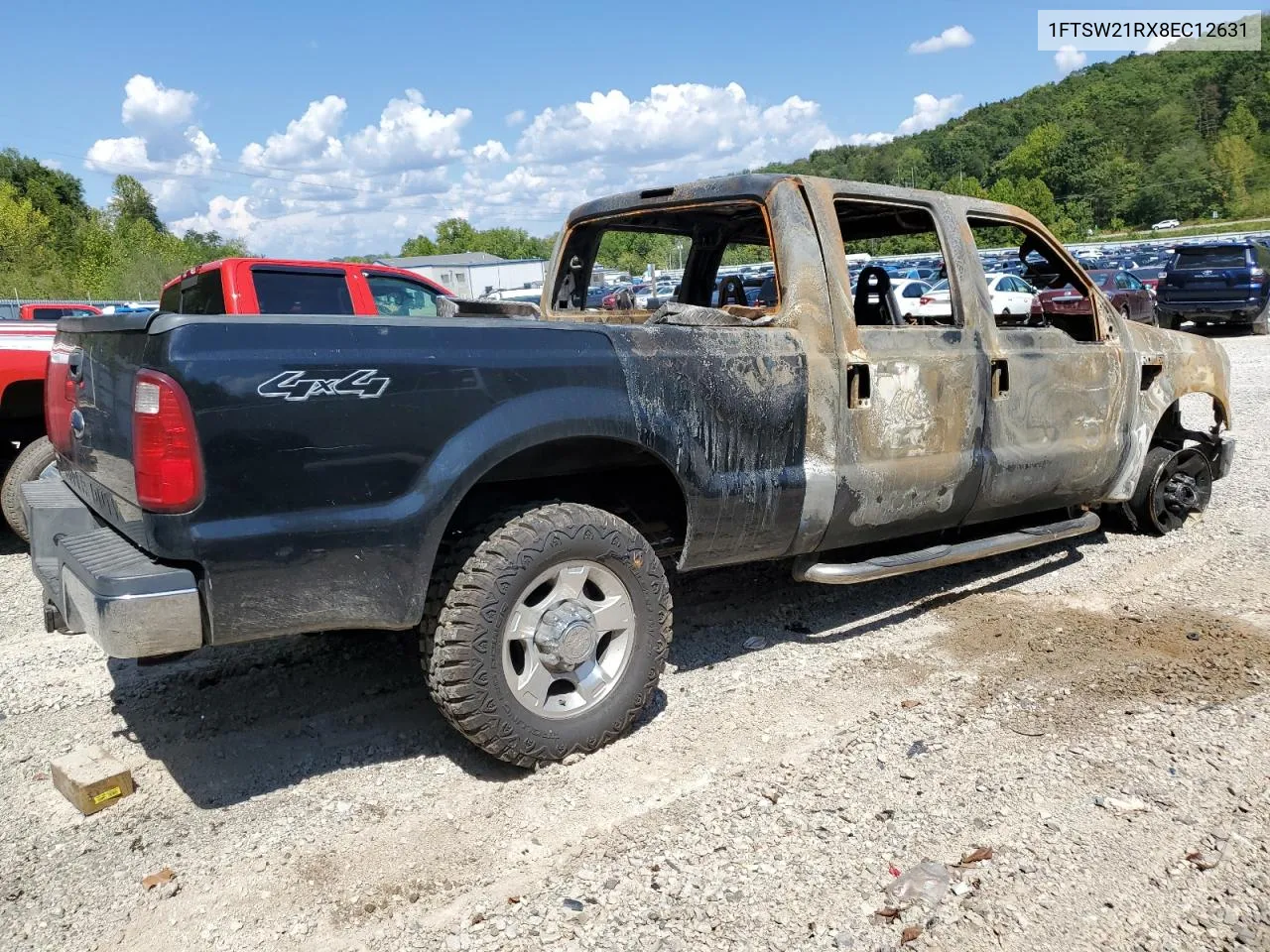 2008 Ford F250 Super Duty VIN: 1FTSW21RX8EC12631 Lot: 70227224