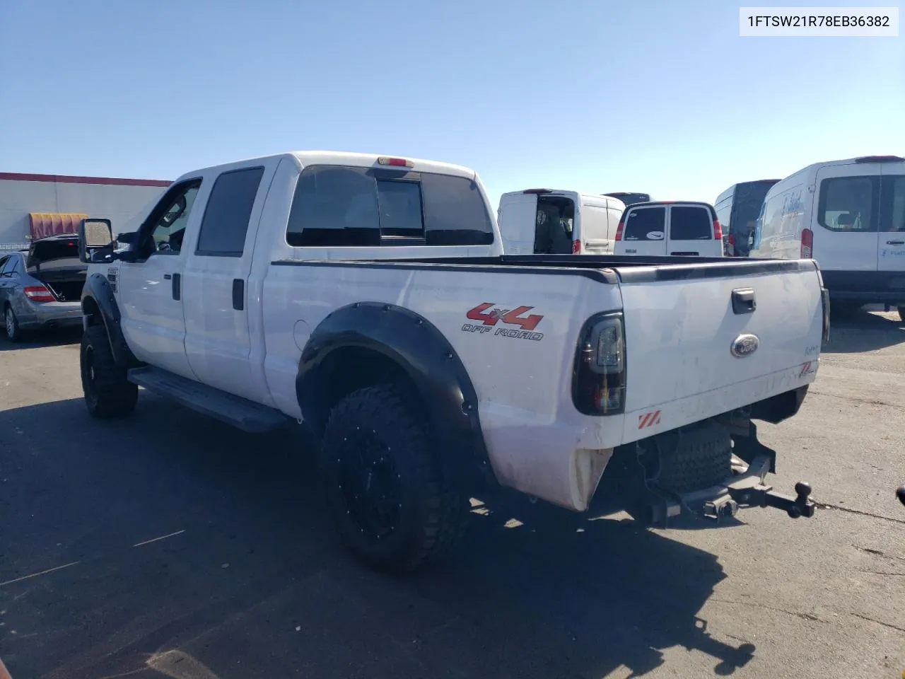 2008 Ford F250 Super Duty VIN: 1FTSW21R78EB36382 Lot: 70467384