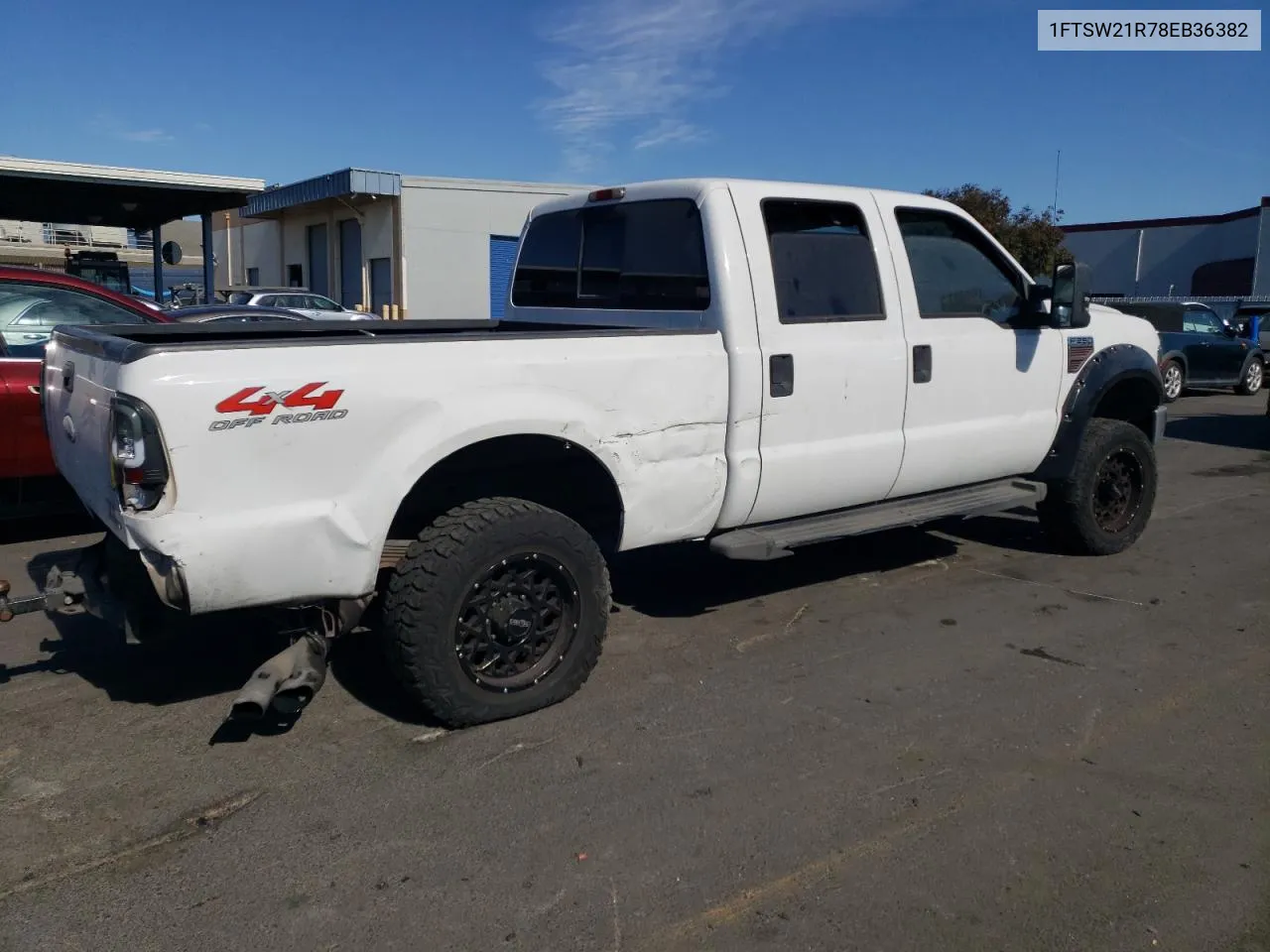 2008 Ford F250 Super Duty VIN: 1FTSW21R78EB36382 Lot: 70467384