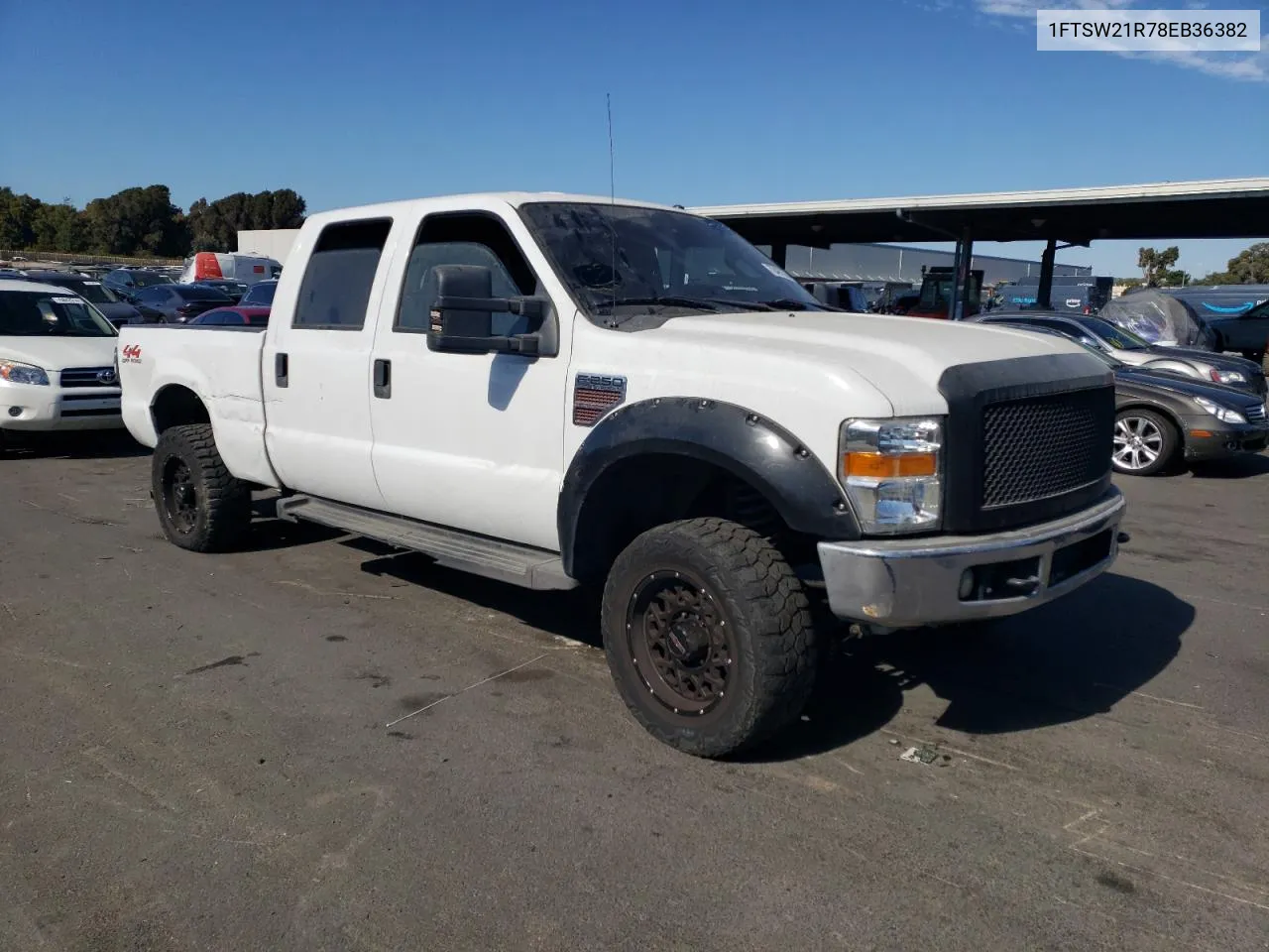 2008 Ford F250 Super Duty VIN: 1FTSW21R78EB36382 Lot: 70467384