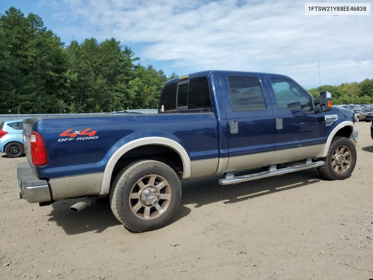 2008 Ford F250 Super Duty VIN: 1FTSW21Y88EE46838 Lot: 70905834