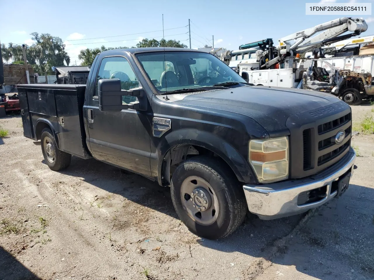 2008 Ford F250 Super Duty VIN: 1FDNF20588EC54111 Lot: 71225714