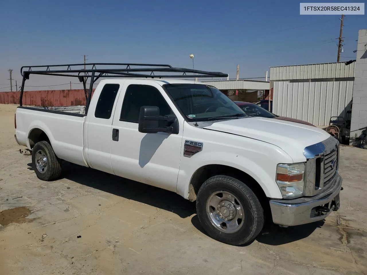 2008 Ford F250 Super Duty VIN: 1FTSX20R58EC41324 Lot: 71603524