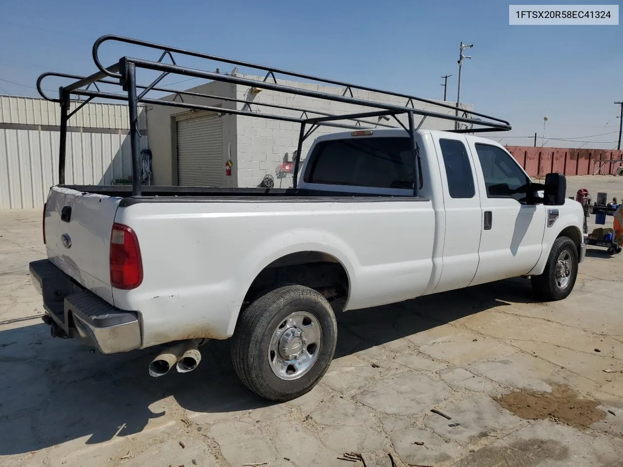 2008 Ford F250 Super Duty VIN: 1FTSX20R58EC41324 Lot: 71603524