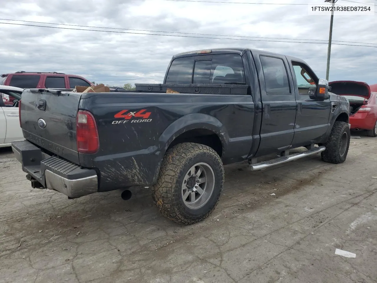 2008 Ford F250 Super Duty VIN: 1FTSW21R38ED87254 Lot: 72053624