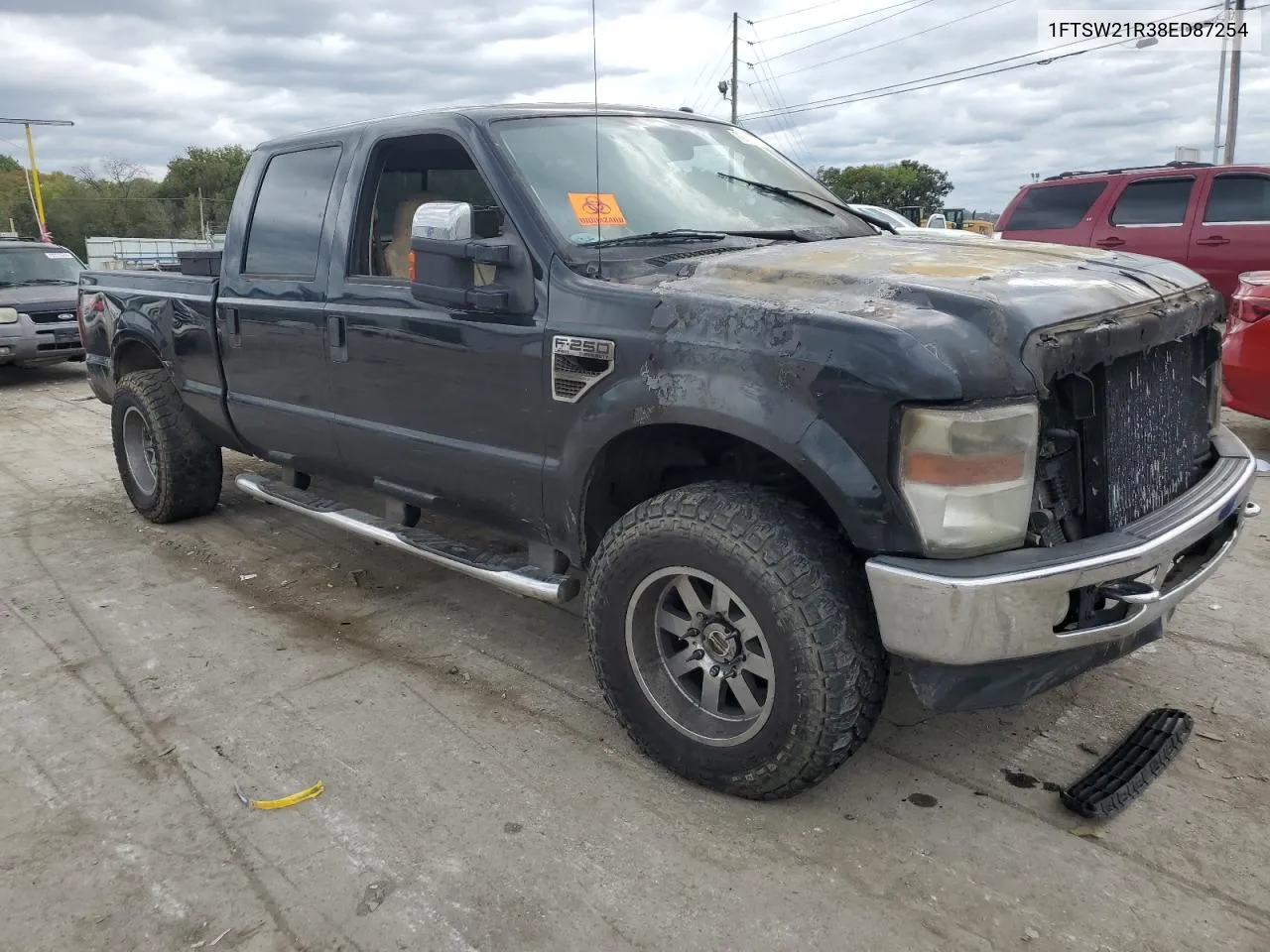 2008 Ford F250 Super Duty VIN: 1FTSW21R38ED87254 Lot: 72053624