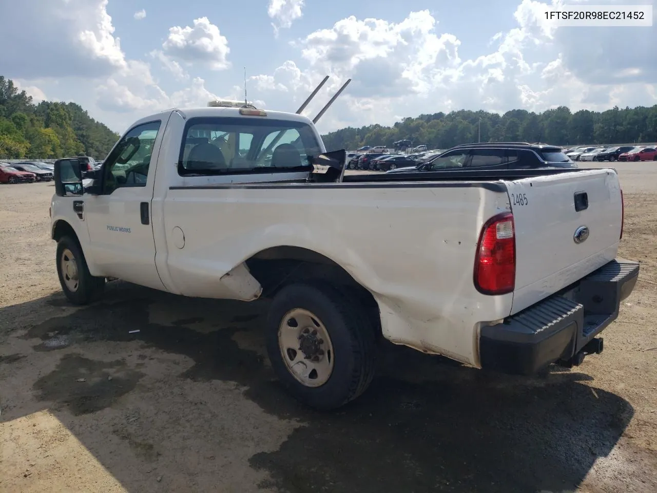 1FTSF20R98EC21452 2008 Ford F250 Super Duty