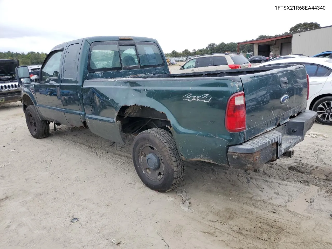 2008 Ford F250 Super Duty VIN: 1FTSX21R68EA44340 Lot: 72612434