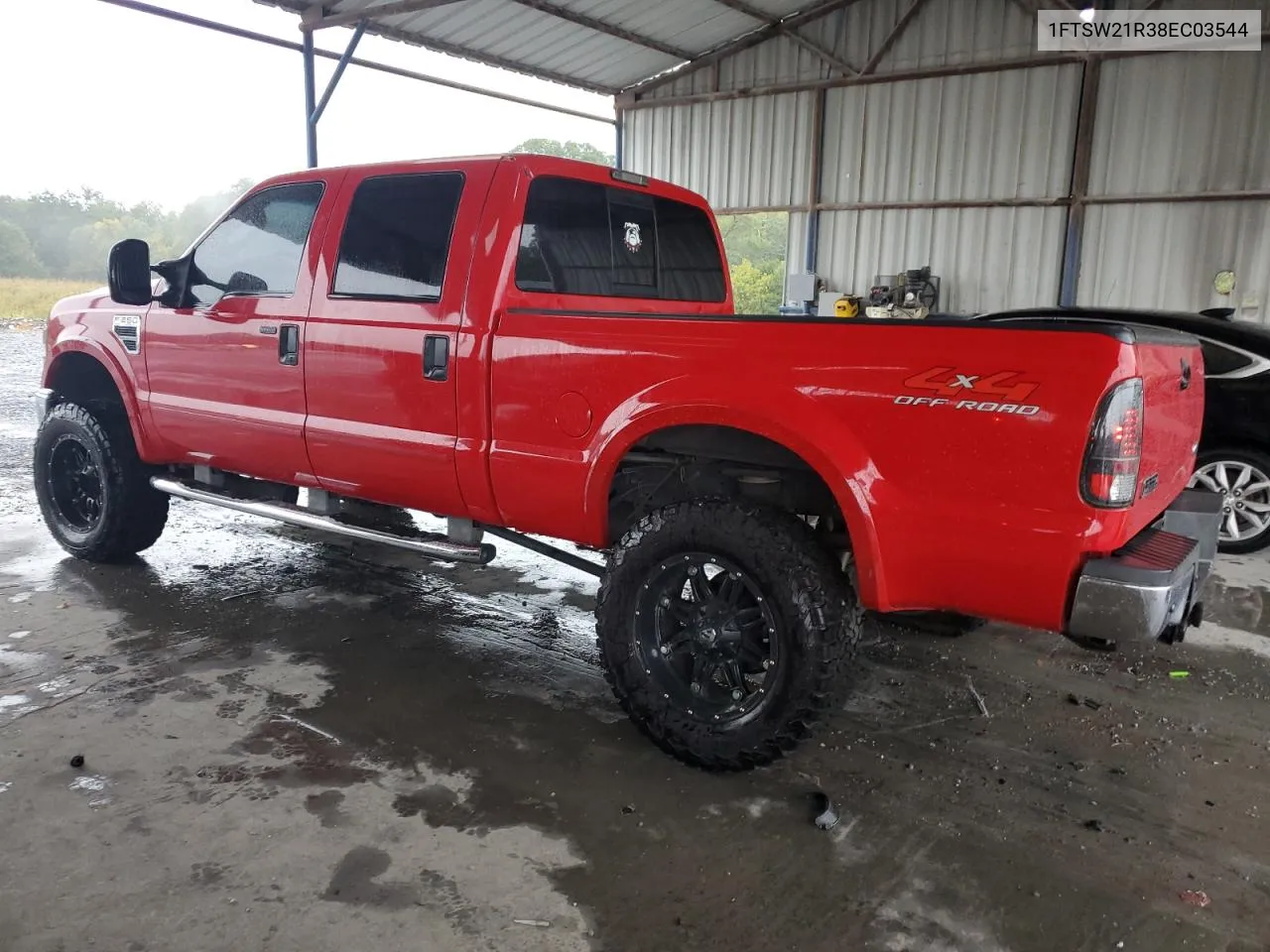 2008 Ford F250 Super Duty VIN: 1FTSW21R38EC03544 Lot: 72704184