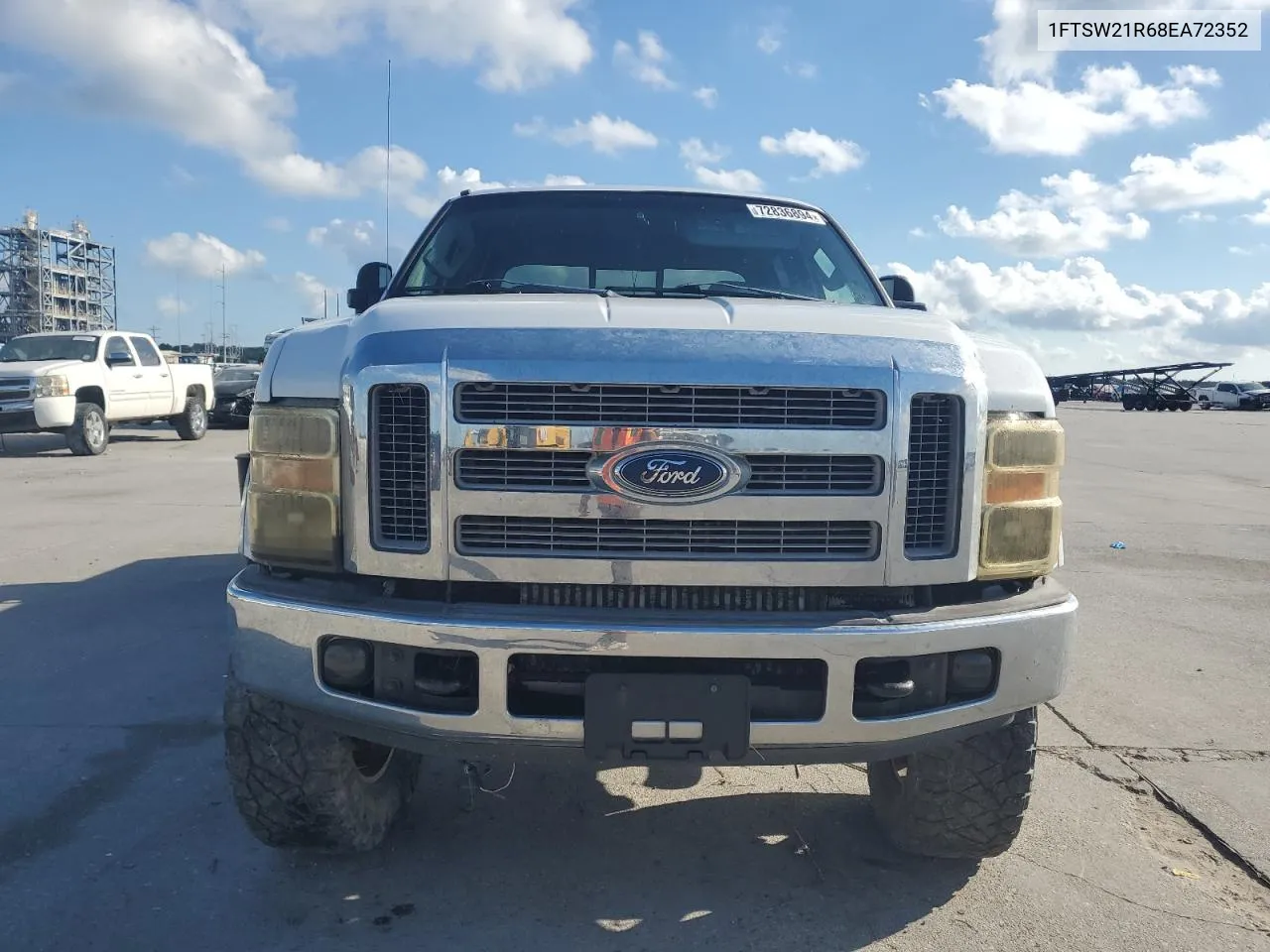 2008 Ford F250 Super Duty VIN: 1FTSW21R68EA72352 Lot: 72836894