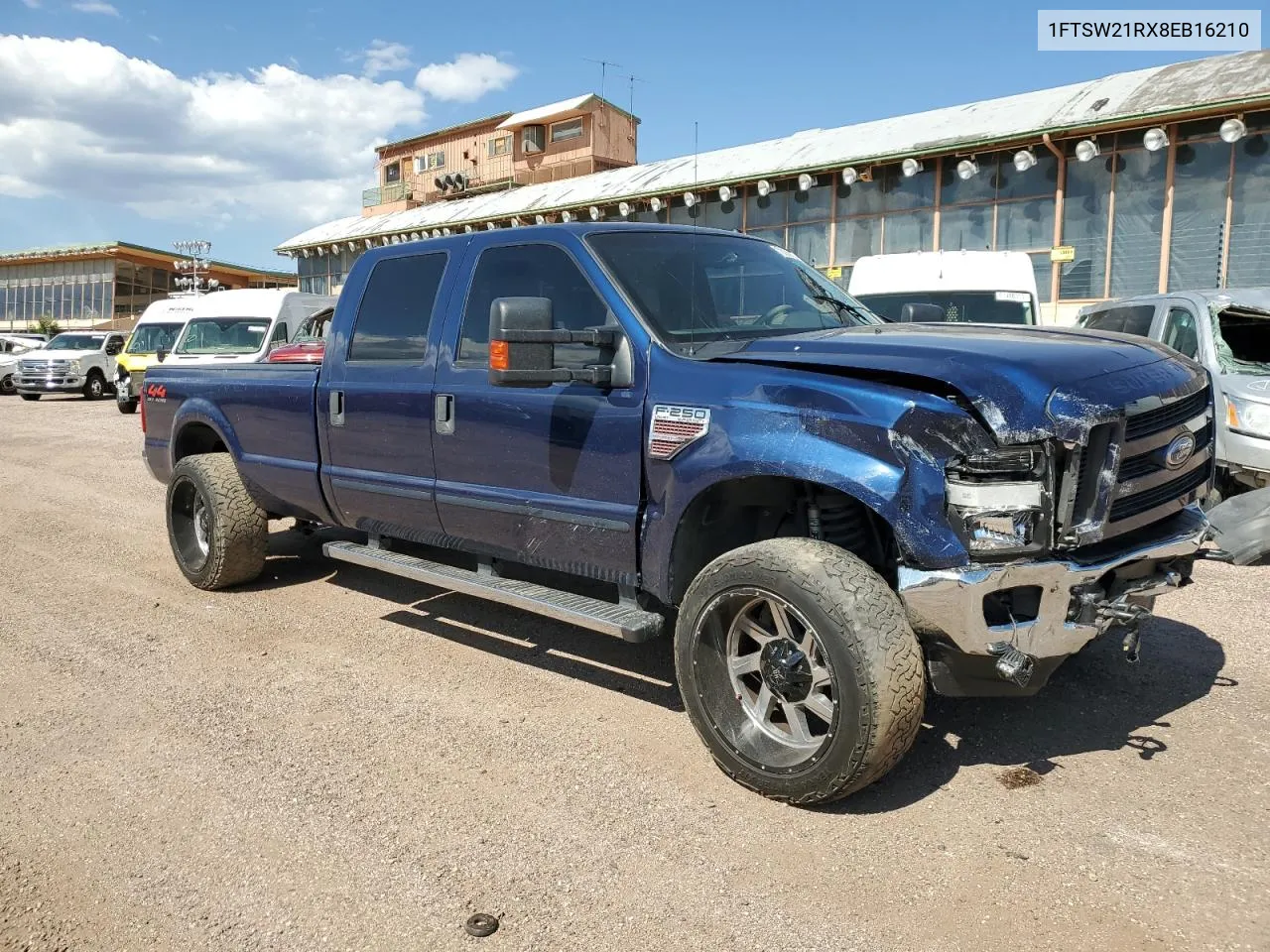 2008 Ford F250 Super Duty VIN: 1FTSW21RX8EB16210 Lot: 73035814