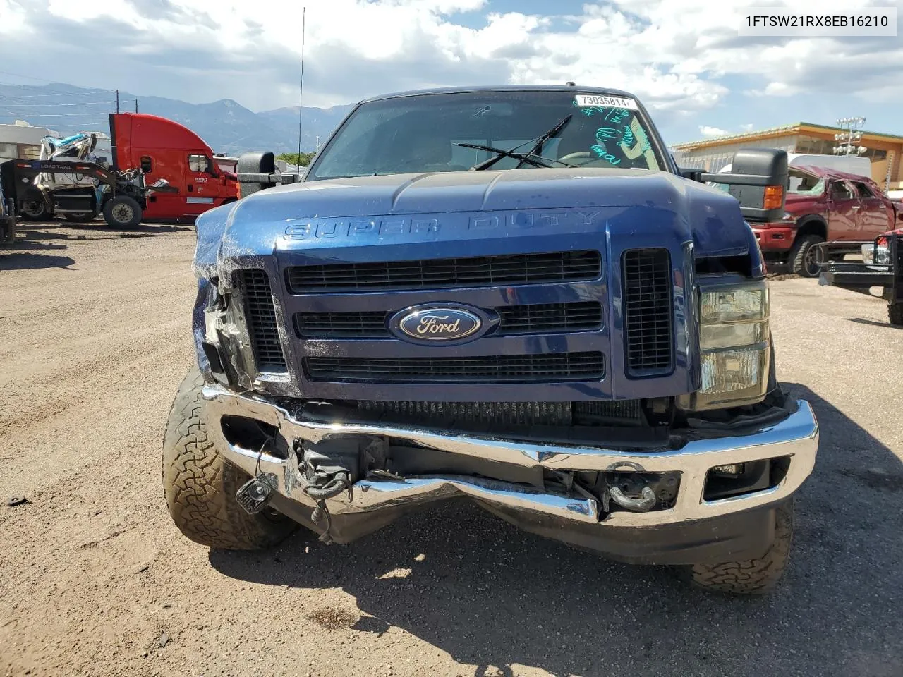 1FTSW21RX8EB16210 2008 Ford F250 Super Duty