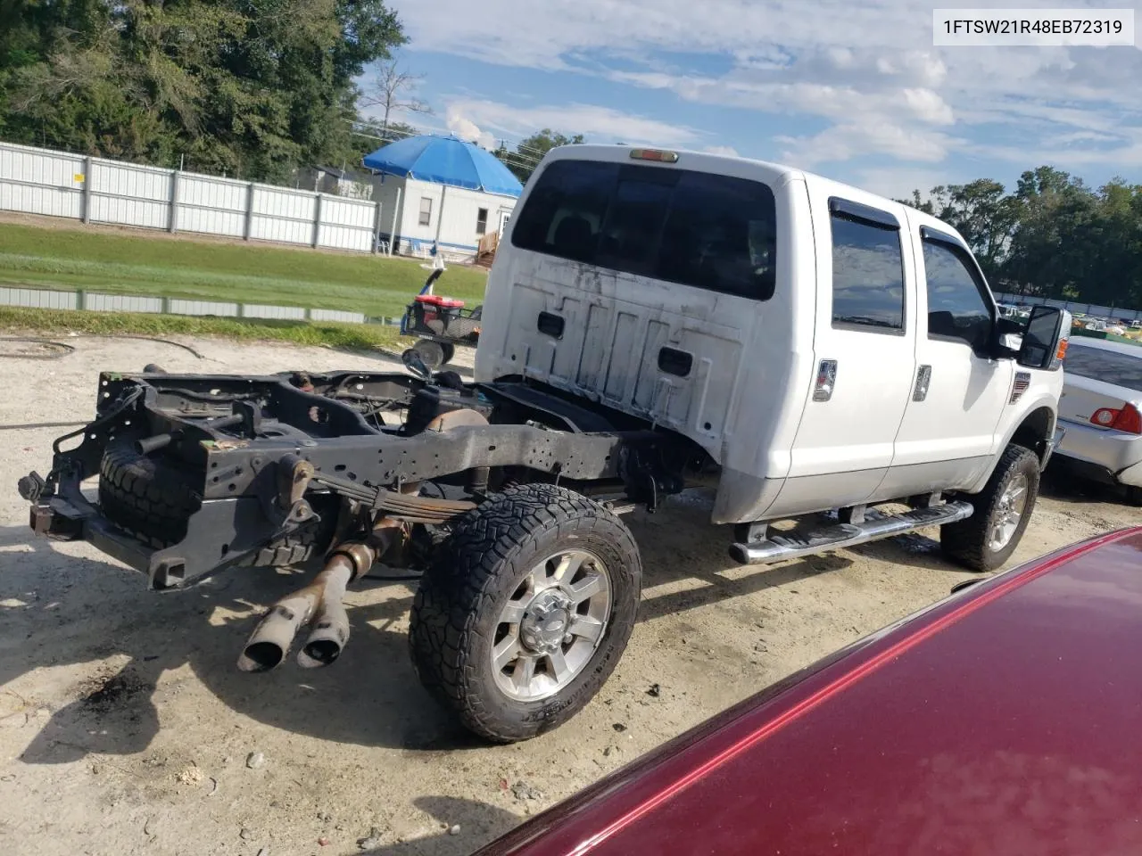 2008 Ford F250 Super Duty VIN: 1FTSW21R48EB72319 Lot: 74056174