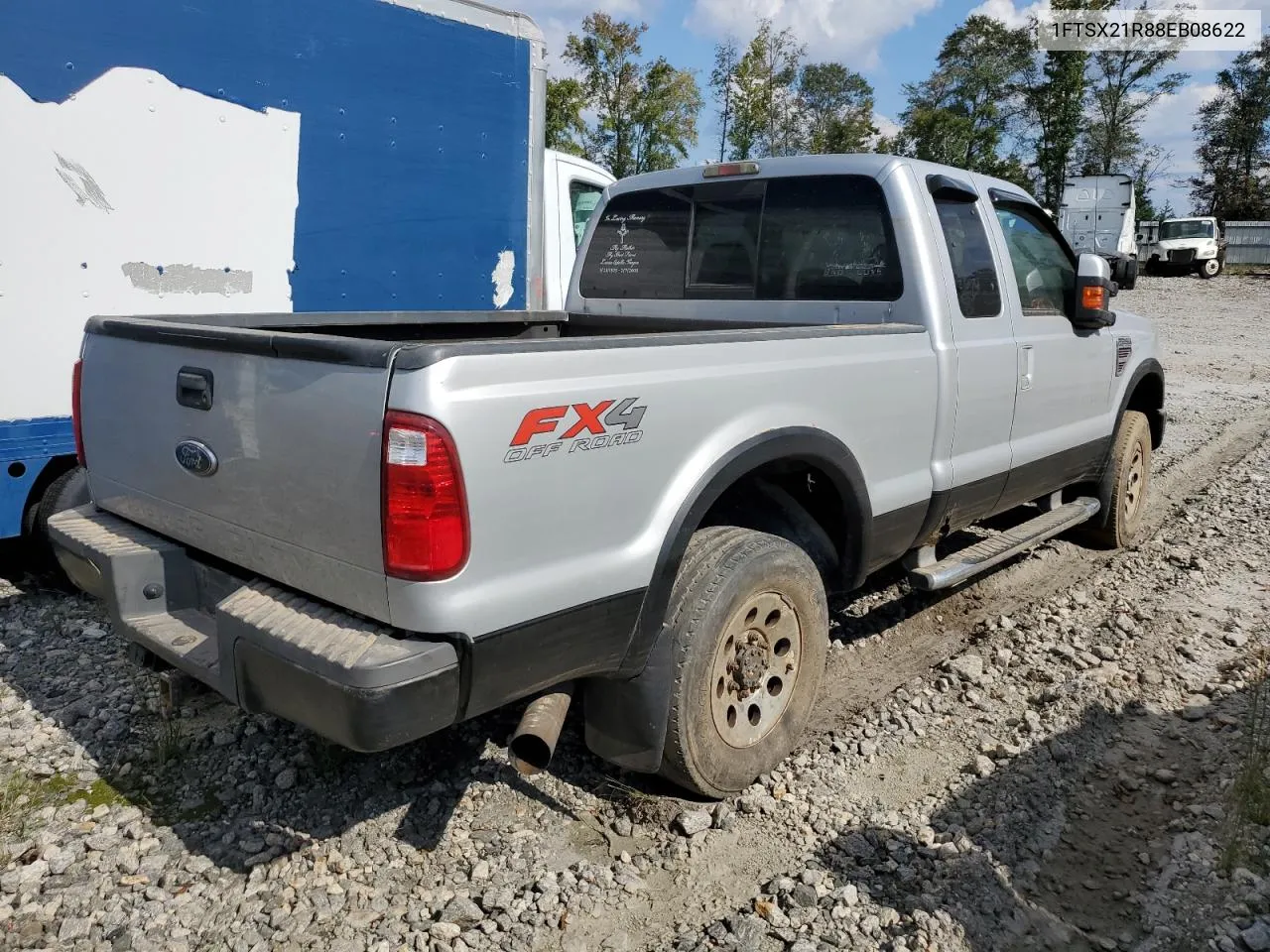 2008 Ford F250 Super Duty VIN: 1FTSX21R88EB08622 Lot: 74355774