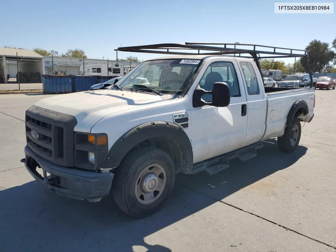 1FTSX205X8EB10984 2008 Ford F250 Super Duty