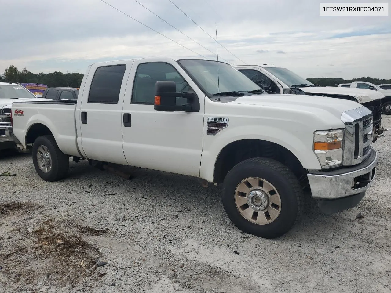 2008 Ford F250 Super Duty VIN: 1FTSW21RX8EC34371 Lot: 74821624