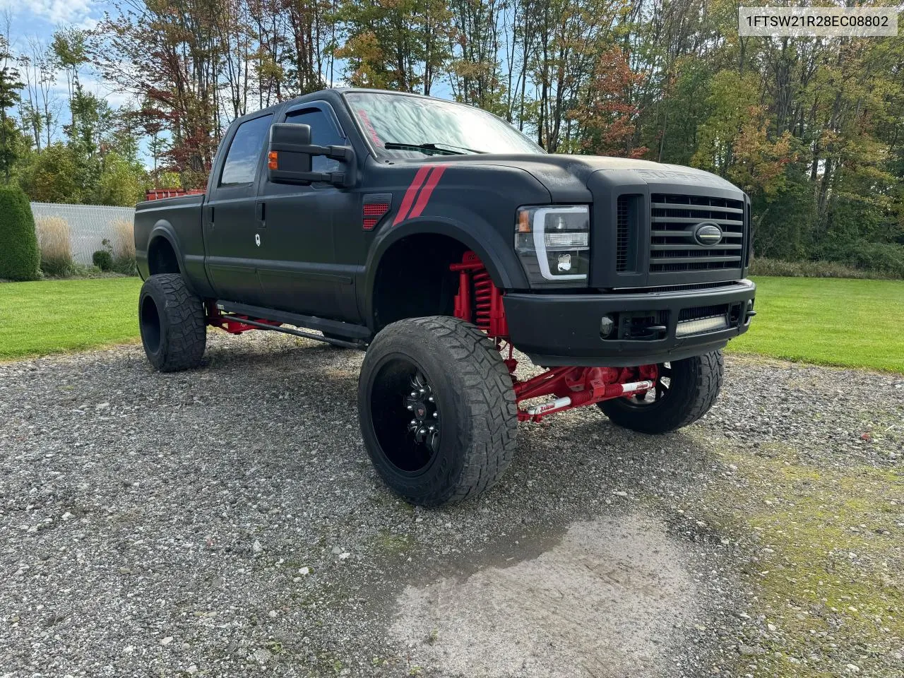 1FTSW21R28EC08802 2008 Ford F250 Super Duty