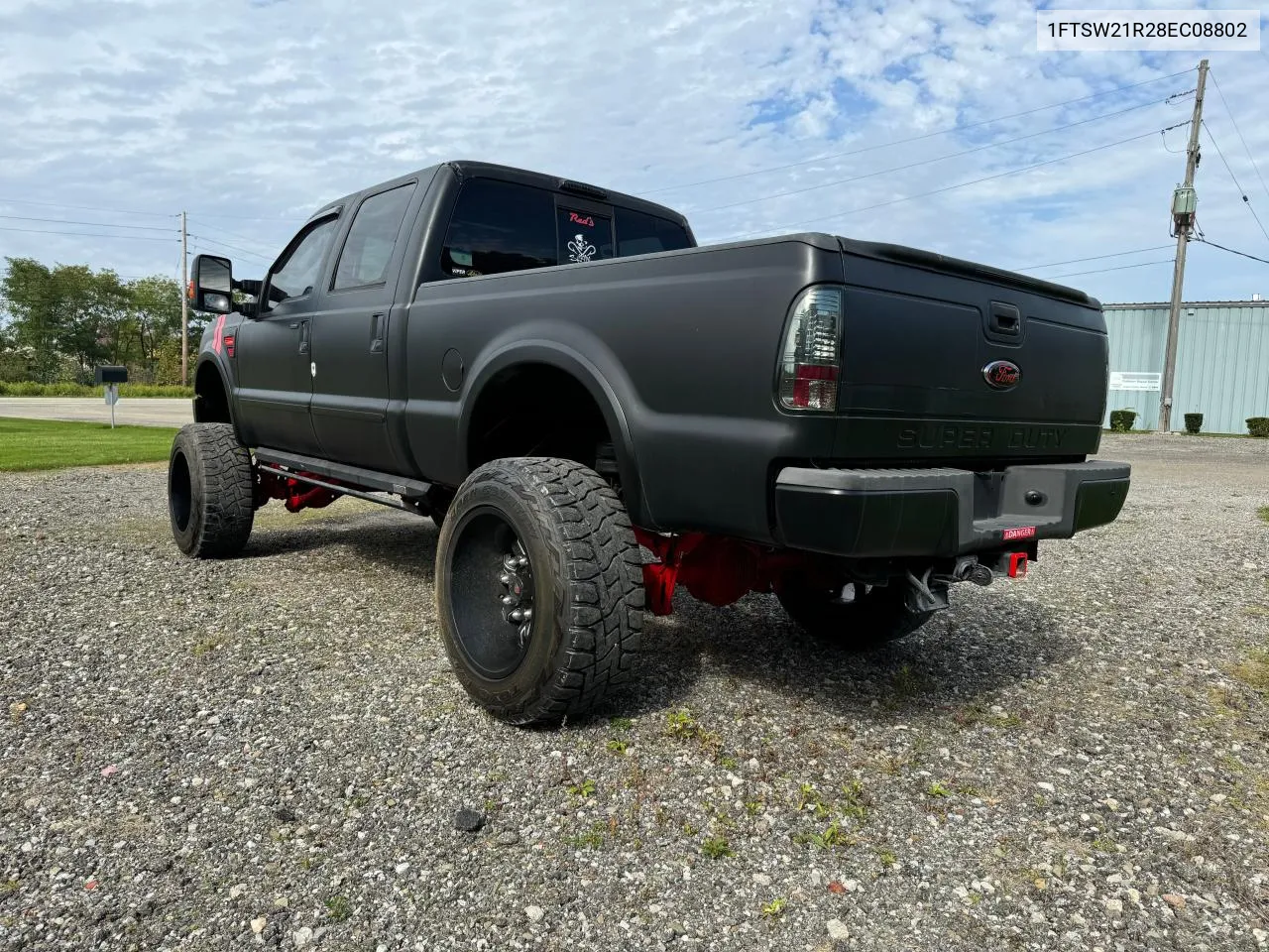 1FTSW21R28EC08802 2008 Ford F250 Super Duty