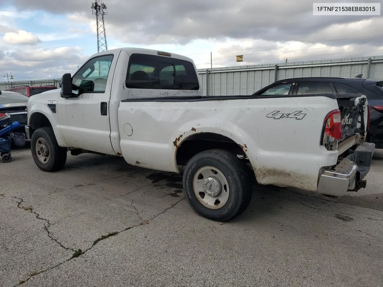 2008 Ford F250 Super Duty VIN: 1FTNF21538EB83015 Lot: 78829894