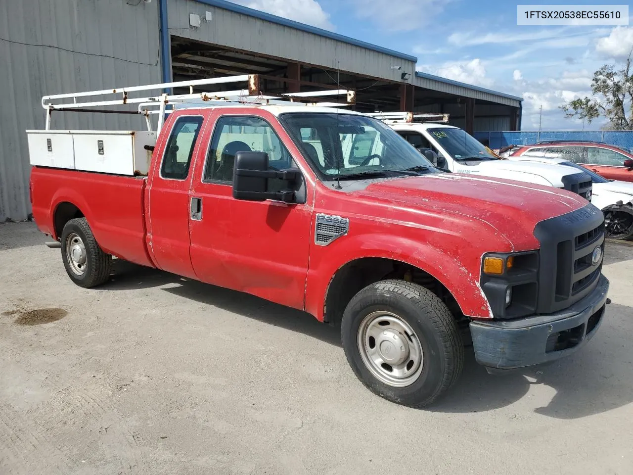 2008 Ford F250 Super Duty VIN: 1FTSX20538EC55610 Lot: 79296004