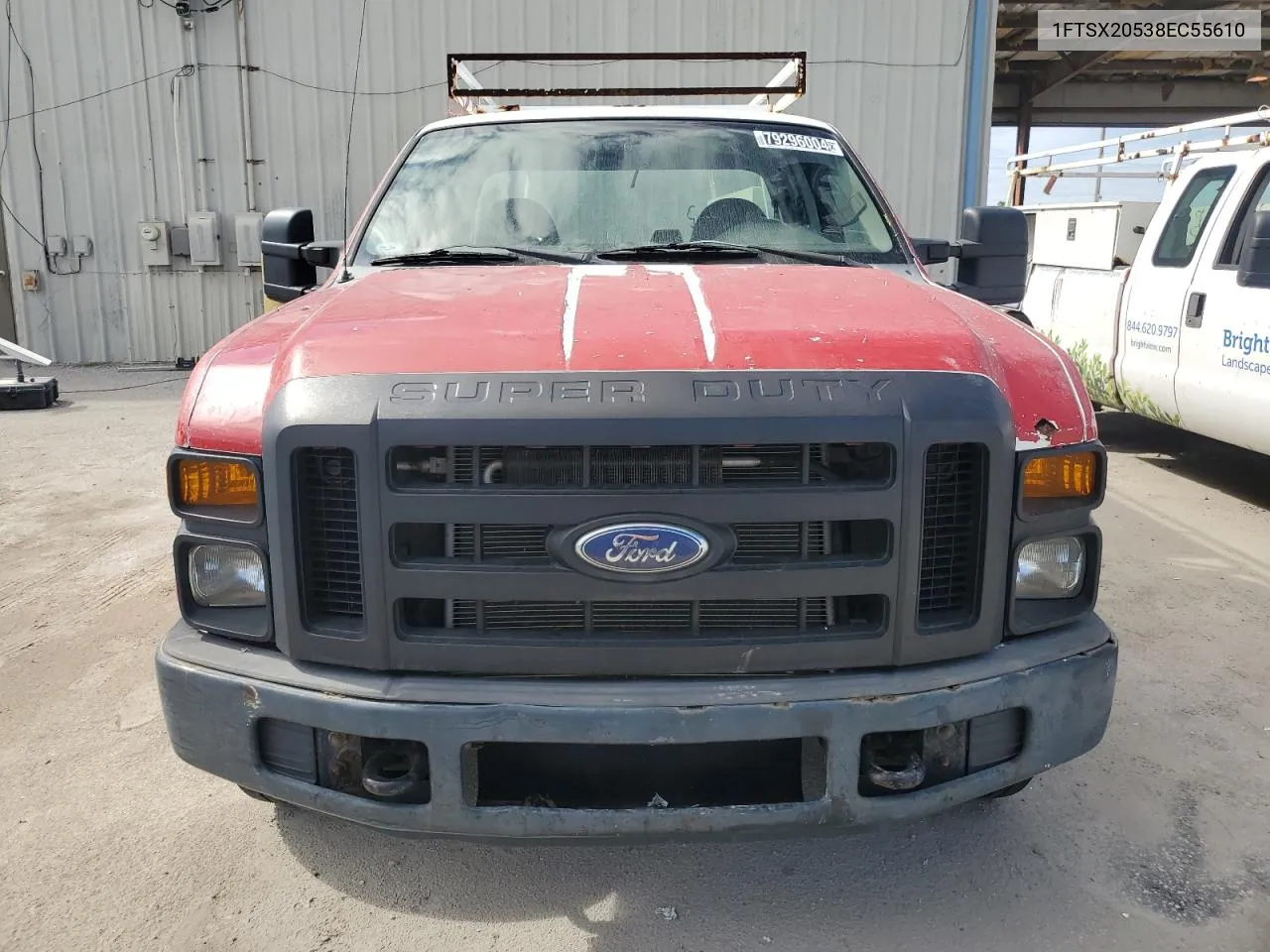 2008 Ford F250 Super Duty VIN: 1FTSX20538EC55610 Lot: 79296004