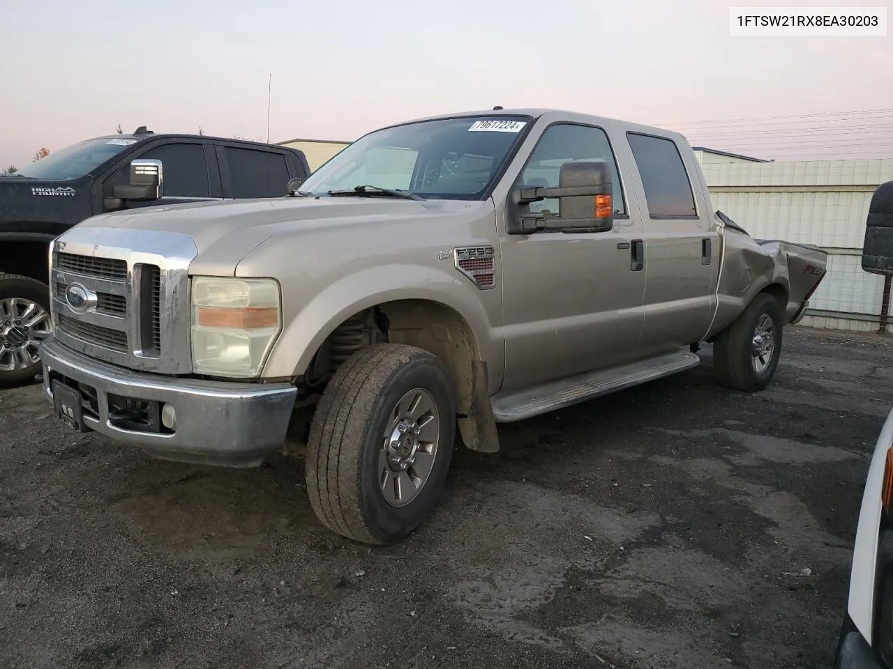 2008 Ford F250 Super Duty VIN: 1FTSW21RX8EA30203 Lot: 79617224