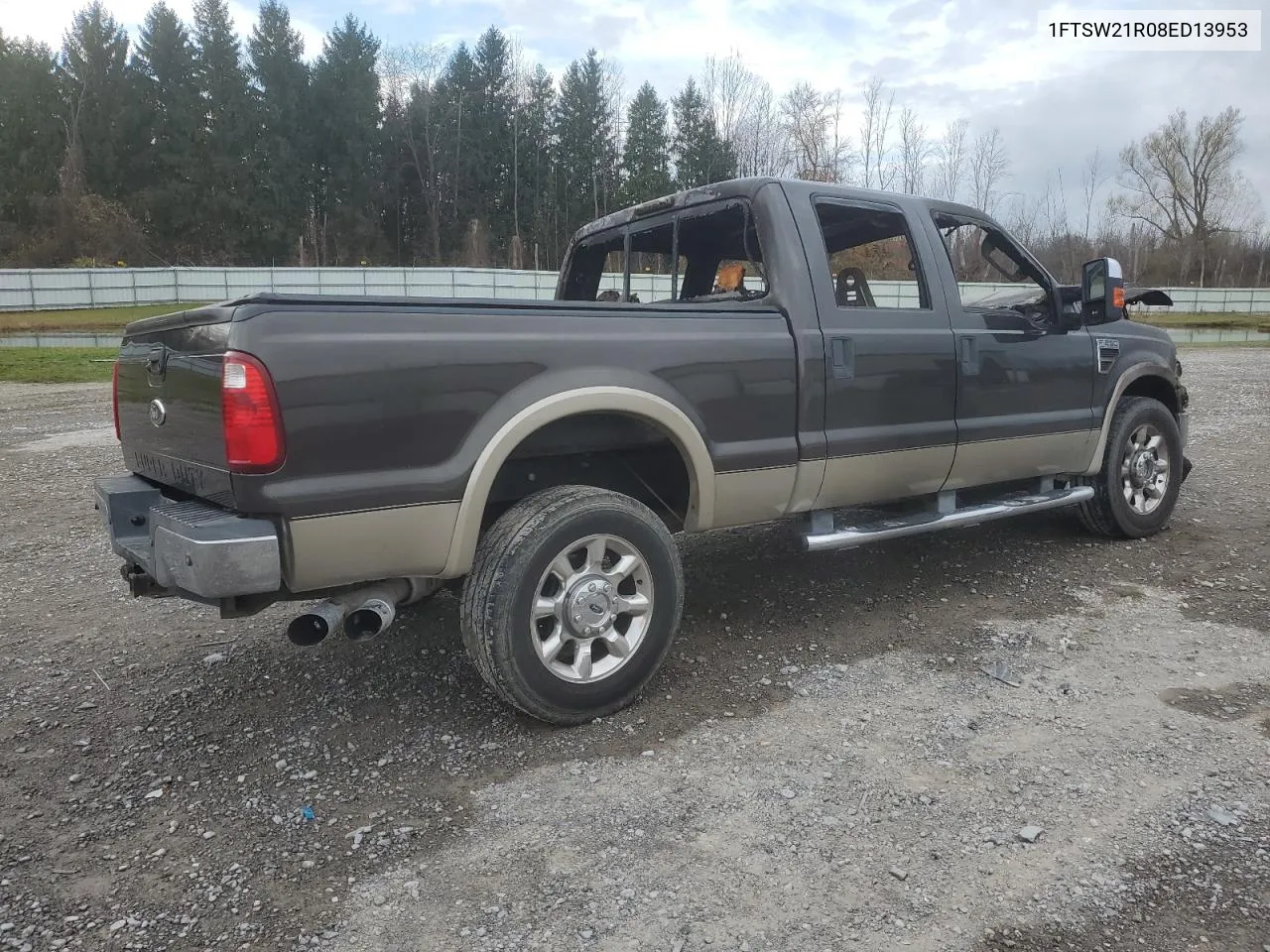 2008 Ford F250 Super Duty VIN: 1FTSW21R08ED13953 Lot: 79681574