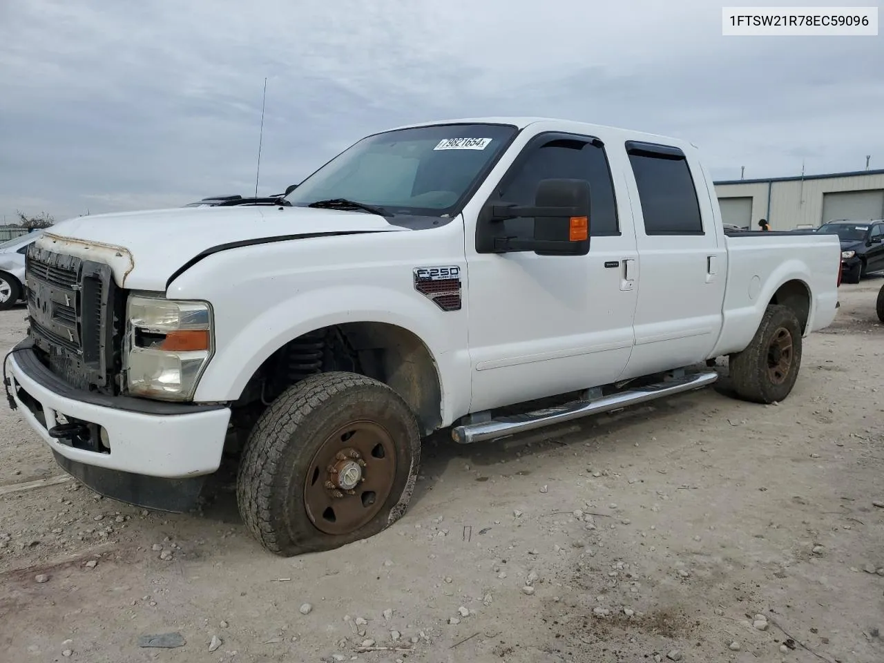 2008 Ford F250 Super Duty VIN: 1FTSW21R78EC59096 Lot: 79821654