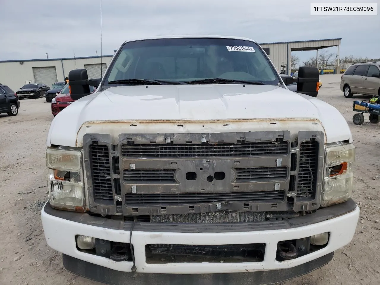 2008 Ford F250 Super Duty VIN: 1FTSW21R78EC59096 Lot: 79821654