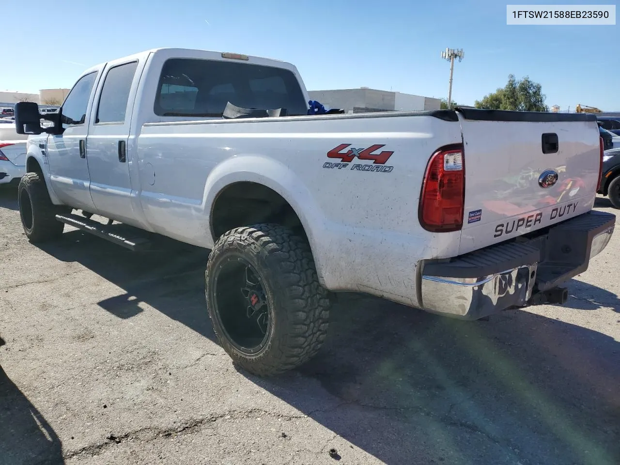 2008 Ford F250 Super Duty VIN: 1FTSW21588EB23590 Lot: 80061554