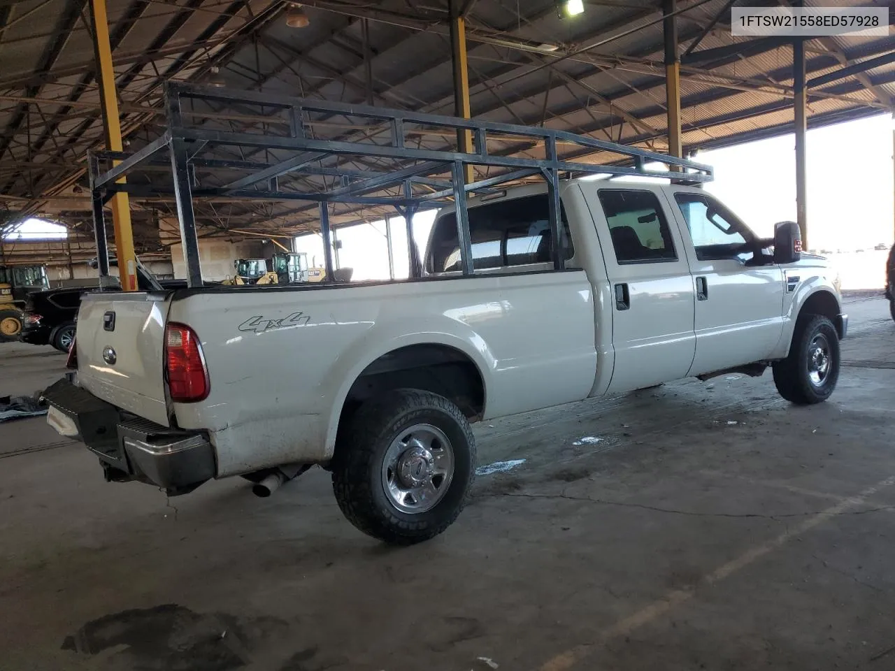 2008 Ford F250 Super Duty VIN: 1FTSW21558ED57928 Lot: 80917804