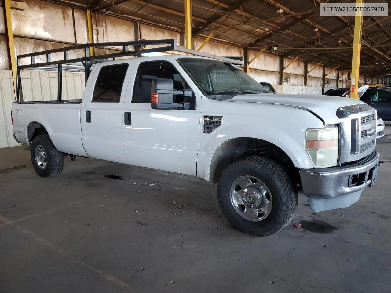 2008 Ford F250 Super Duty VIN: 1FTSW21558ED57928 Lot: 80917804