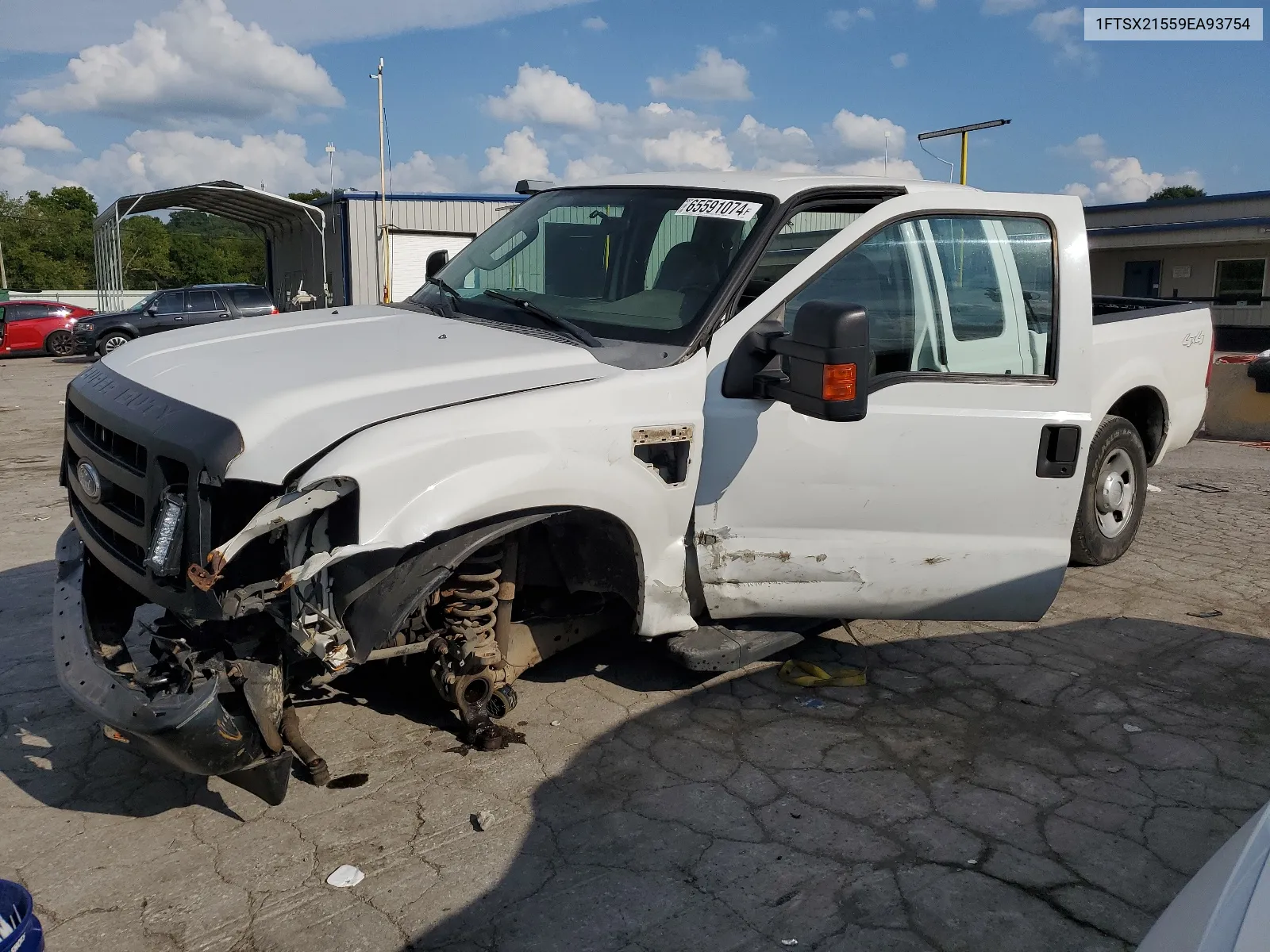 2009 Ford F250 Super Duty VIN: 1FTSX21559EA93754 Lot: 65591074