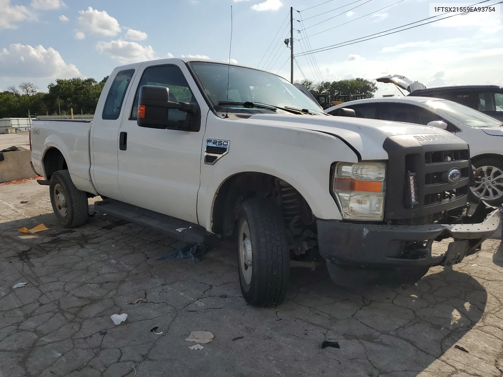 1FTSX21559EA93754 2009 Ford F250 Super Duty