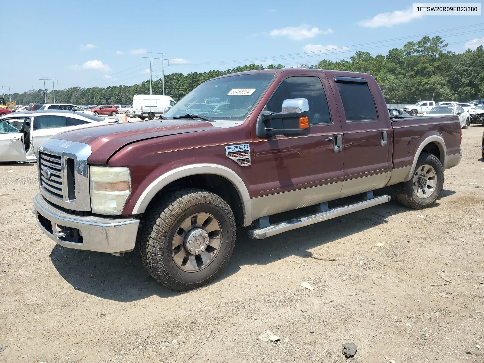 2009 Ford F250 Super Duty VIN: 1FTSW20R09EB23380 Lot: 66493264