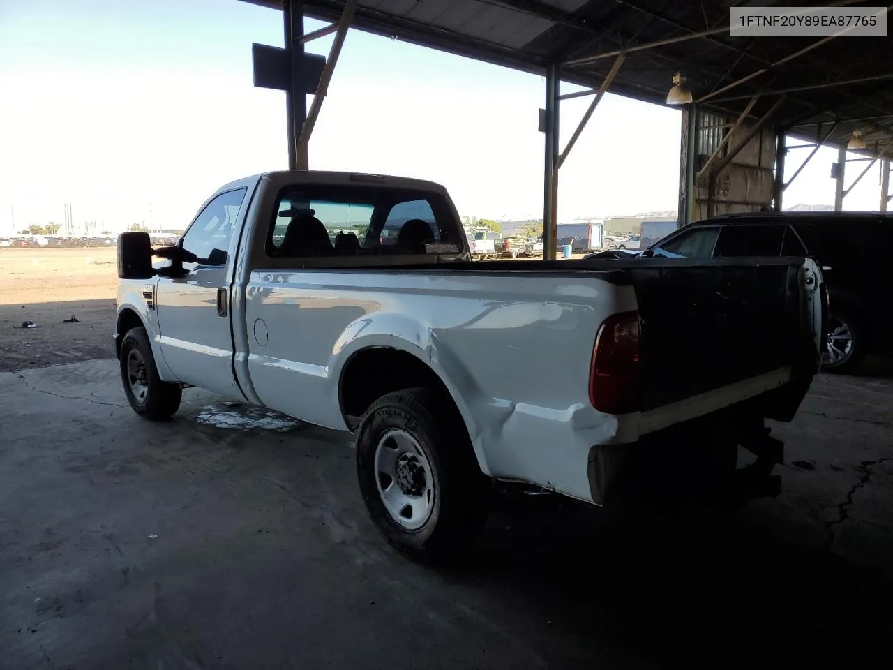 2009 Ford F250 Super Duty VIN: 1FTNF20Y89EA87765 Lot: 70453374