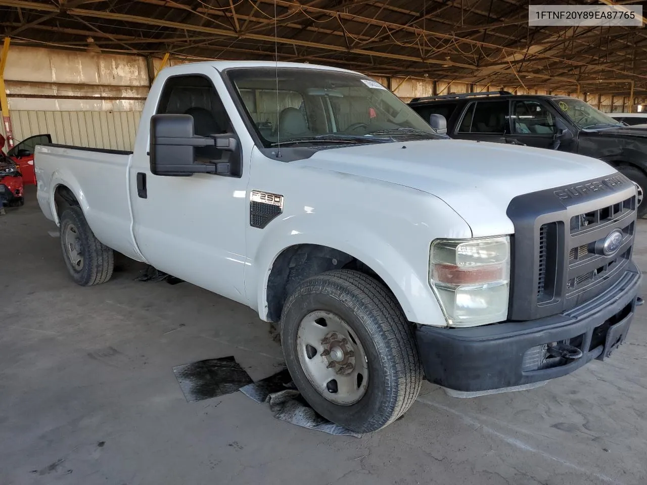 2009 Ford F250 Super Duty VIN: 1FTNF20Y89EA87765 Lot: 70453374