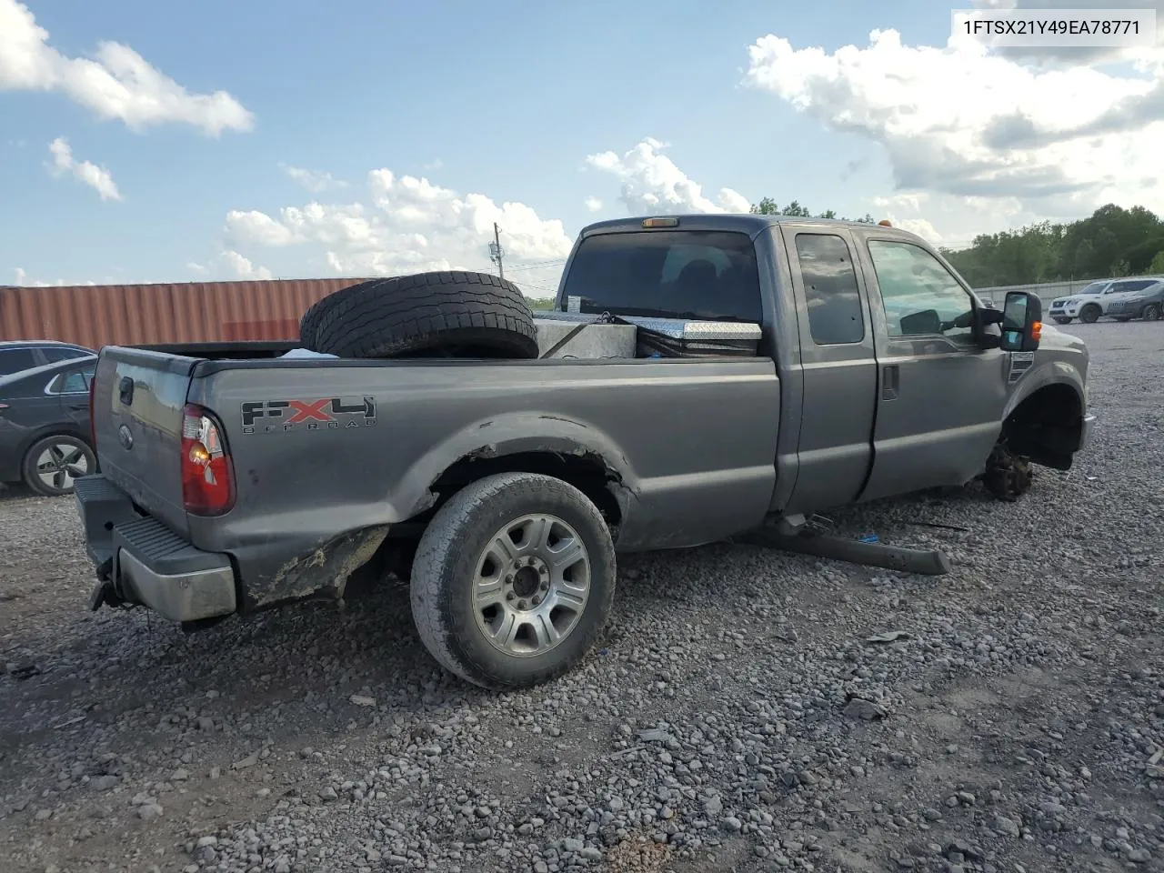 2009 Ford F250 Super Duty VIN: 1FTSX21Y49EA78771 Lot: 72080524